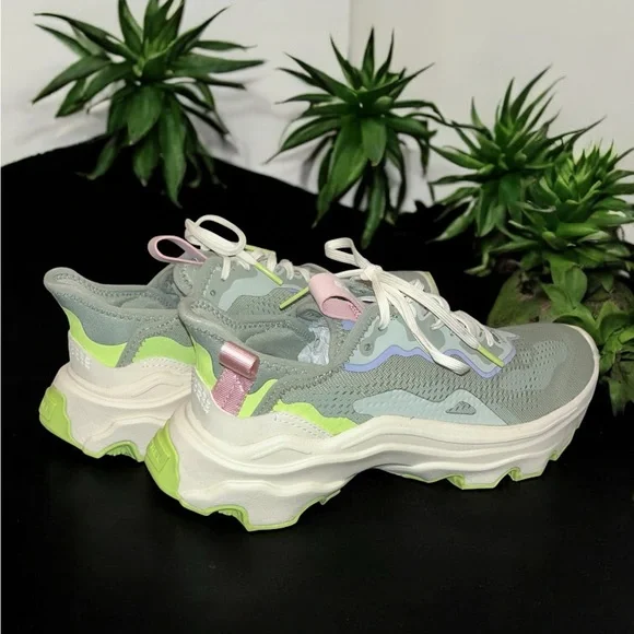 Sorel Women's Sneakers in Gray and Pink - Picture 3 of 7